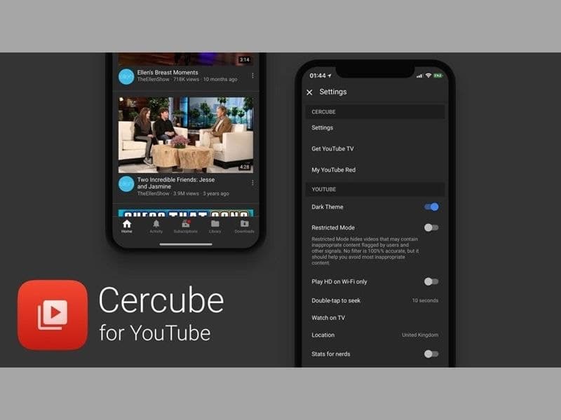 Hướng dẫn cách tải cercube for youtube cho iPhone nhanh, an toàn nhất