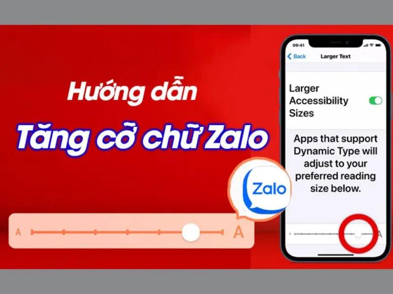 Hướng dẫn cách tăng kích thước chữ trên Zalo nhanh và an toàn