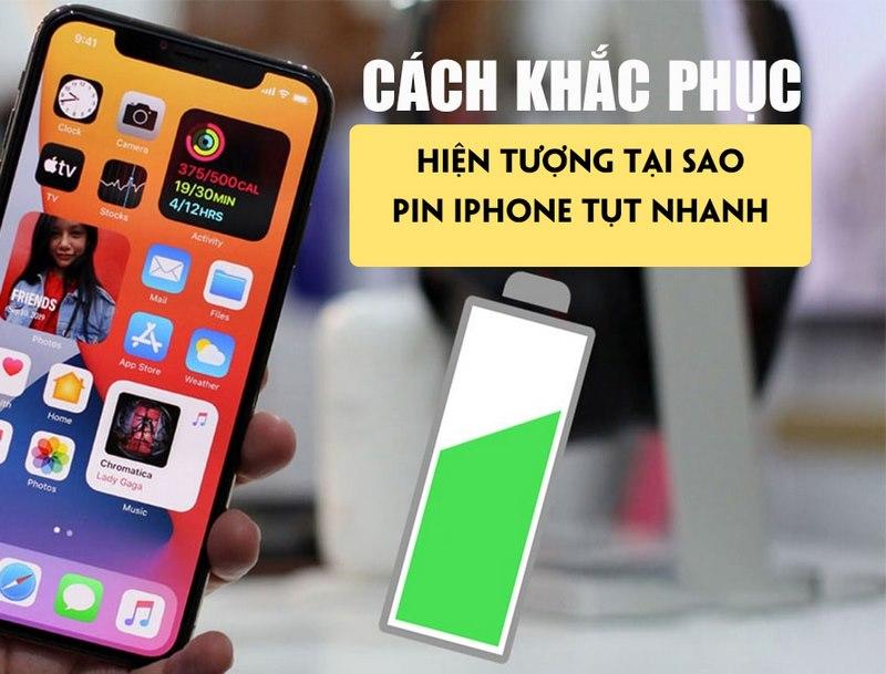 Giải mã tại sao pin iPhone tụt nhanh và đâu là giải pháp?