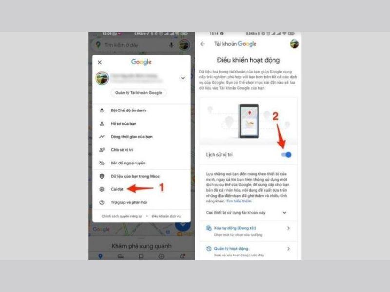 Xóa lịch sử Google Map trên iPhone mà bạn chưa biết