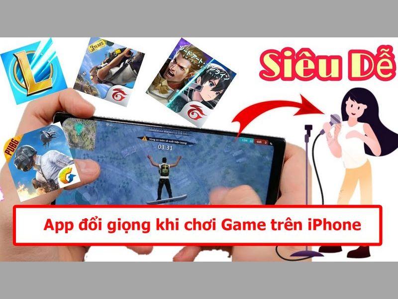 Cài đặt app đổi giọng khi chơi game trên iphone đơn giản nhất