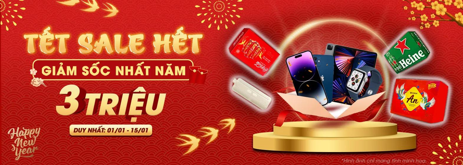 ĐÓN TẾT – DI ĐỘNG XANH SALE HẾT