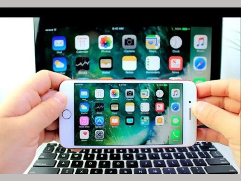 Thủ thuật về cách chiếu màn hình iPhone lên máy tính