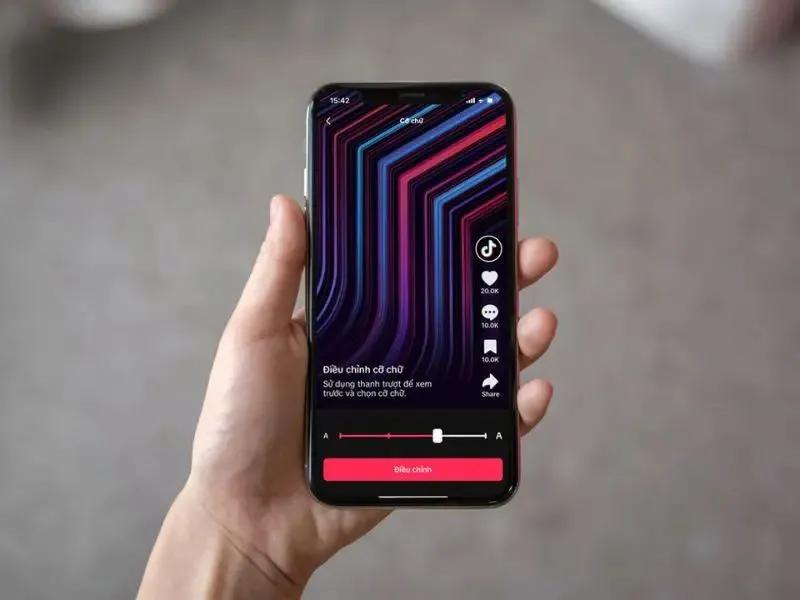 Cách chỉnh cỡ chữ hiển thị trên Tiktok ĐƠN GIẢN - DỄ ĐỌC