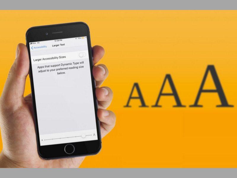 Cách chỉnh cỡ chữ trên iPhone nhanh chóng và hiệu quả