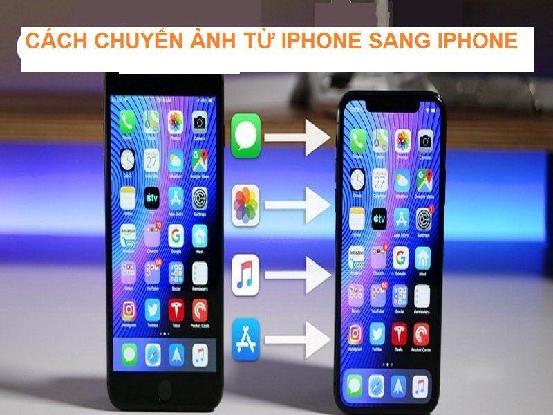 Cách chuyển ảnh từ iPhone sang iPhone chỉ trong 1 phút