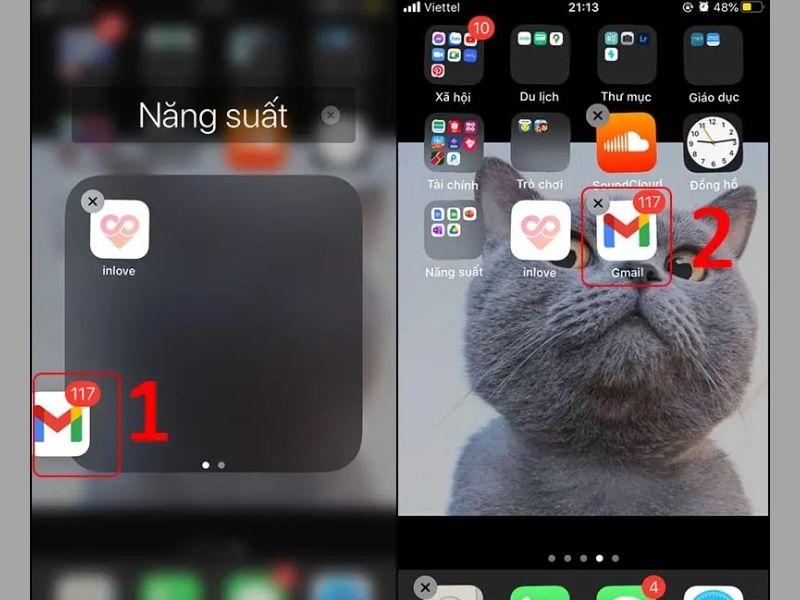 Cách tạo thư mục trên màn hình iPhone đơn giản, dễ hiểu