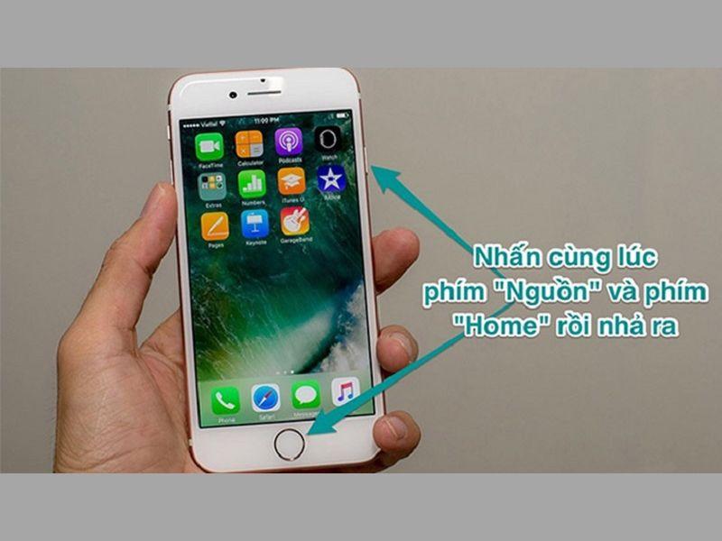 [HƯỚNG DẪN] Cách chụp ảnh màn hình iphone 6 đơn giản nhất