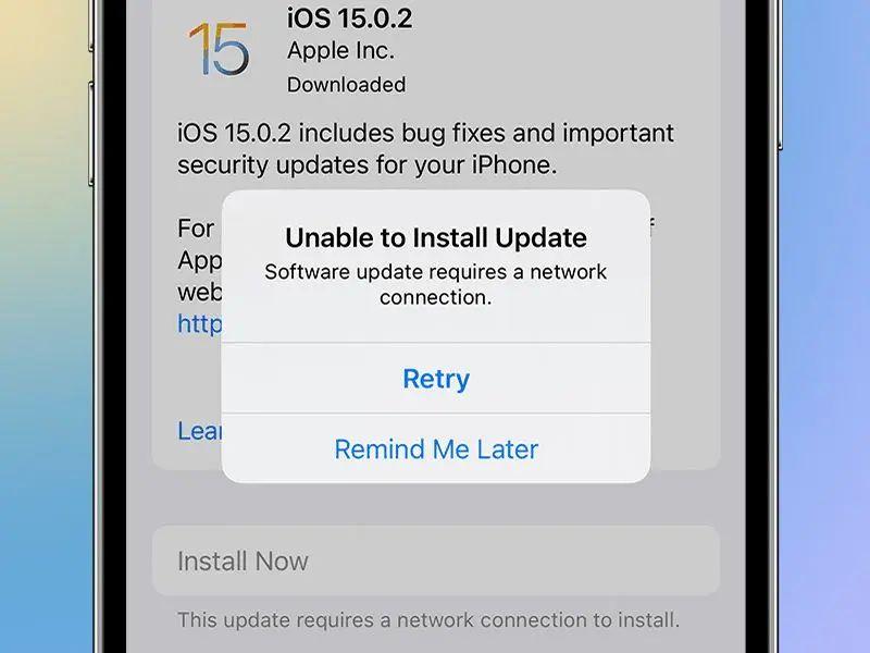 iPhone không cập nhật được phần mềm: Nguyên nhân và cách khắc phục