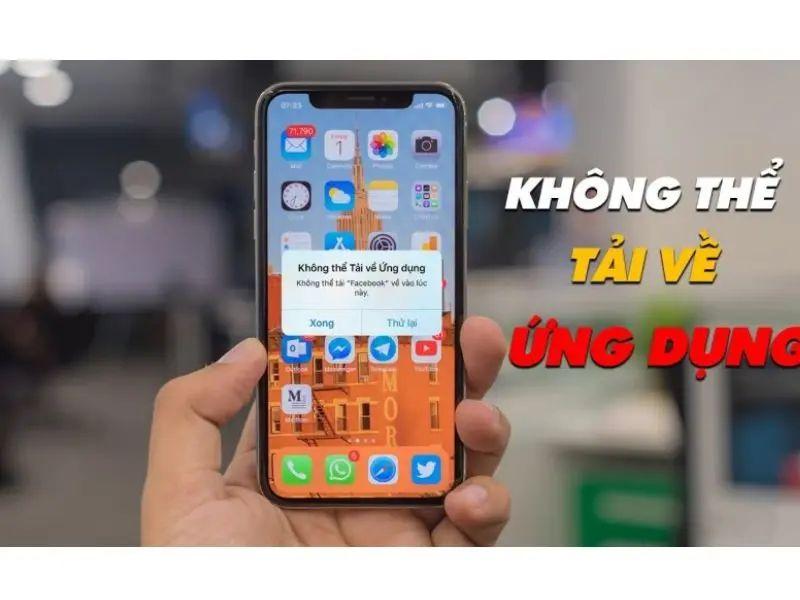 iPhone không tải được ứng dụng: Nguyên nhân và Cách khắc phục