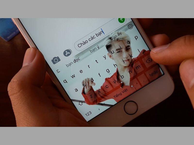 Cách làm hình trên bàn phím iPhone cực đơn giản