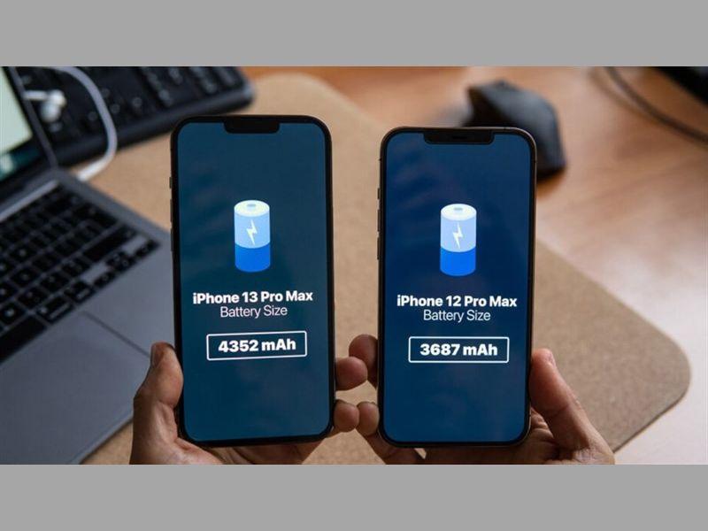 So sánh pin iphone 12 pro max và 13 pro max - Pin nào “trâu” hơn?