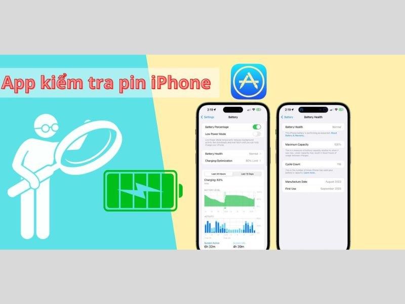 Top 5 App kiểm tra Pin iPhone chính xác và miễn phí