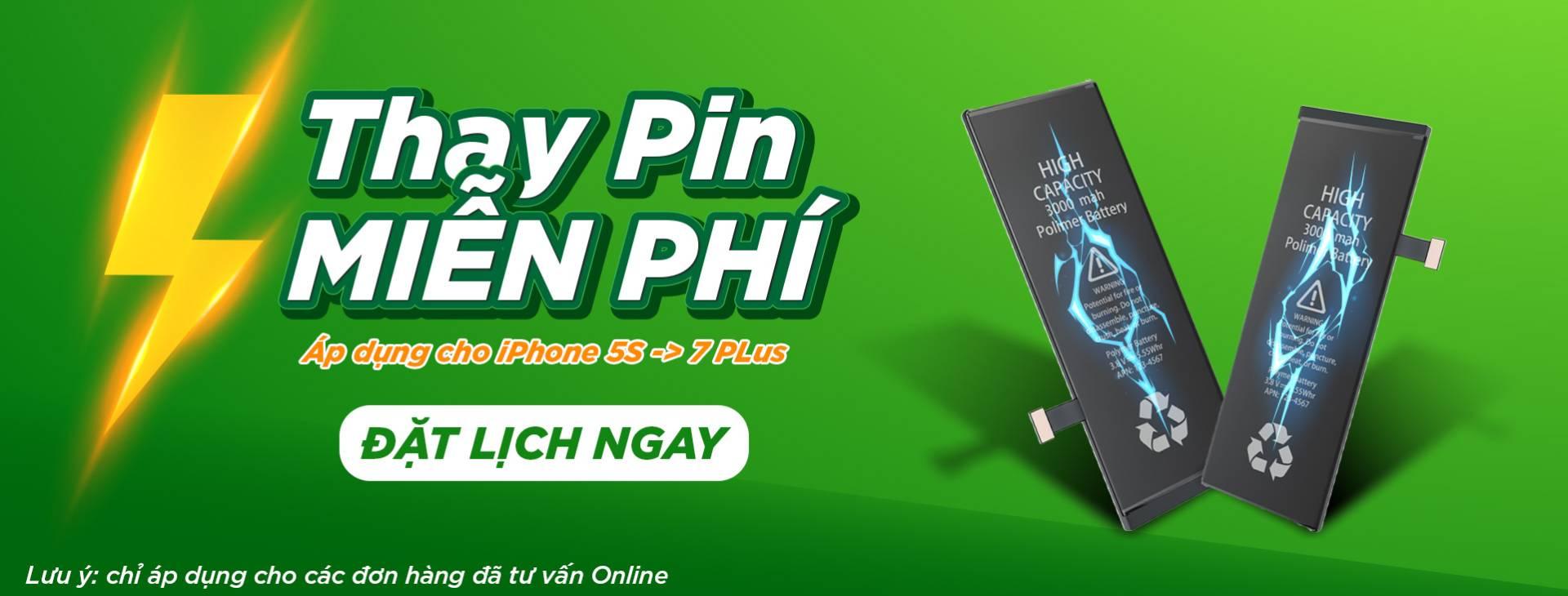 Thu Pin Cũ - Đổi Pin Mới - Thay Miễn Phí - Ưu Đãi Độc Quyền Chỉ Có Tại Di Động Xanh