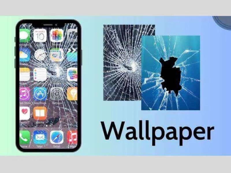 Hình nền troll vỡ màn hình iPhone cực chân thật khiến ai cũng "hốt hoảng"