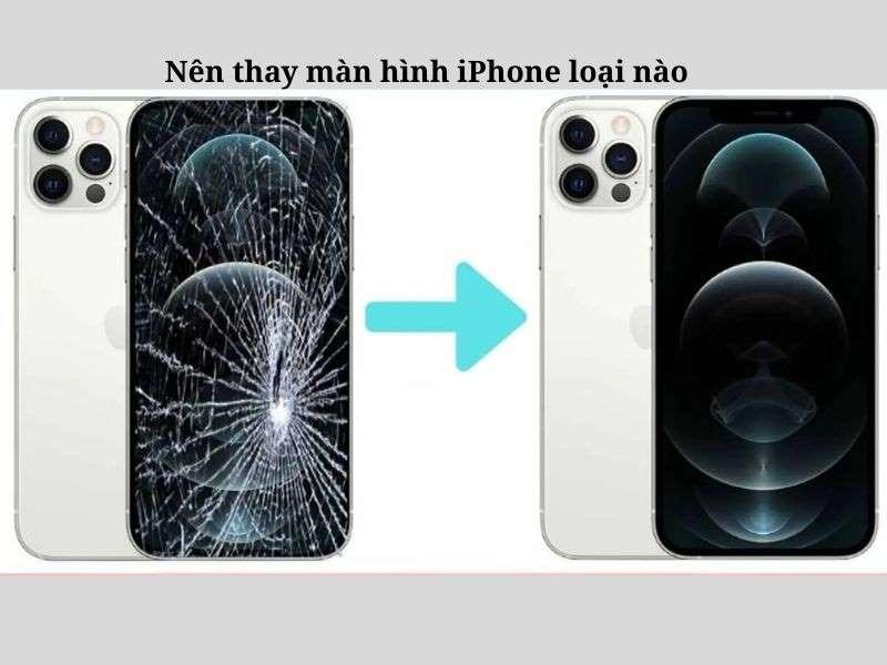Nên thay màn hình iPhone loại nào? Zin, GX hay lô?