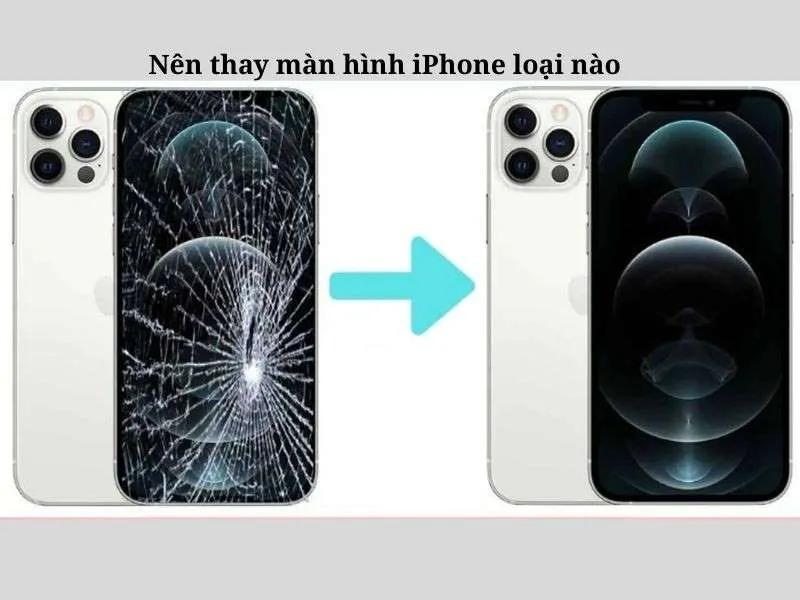 Nên thay màn hình iPhone loại nào? Zin, GX hay lô?