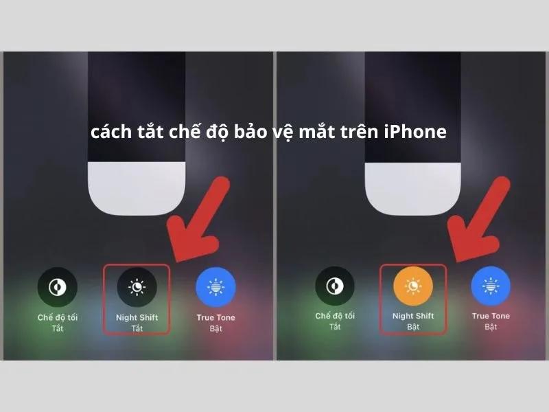 Hướng dẫn cách tắt chế độ bảo vệ mắt trên iPhone hiệu quả