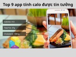 Top 9 app tính calo miễn phí có lượt tải cao năm 2026