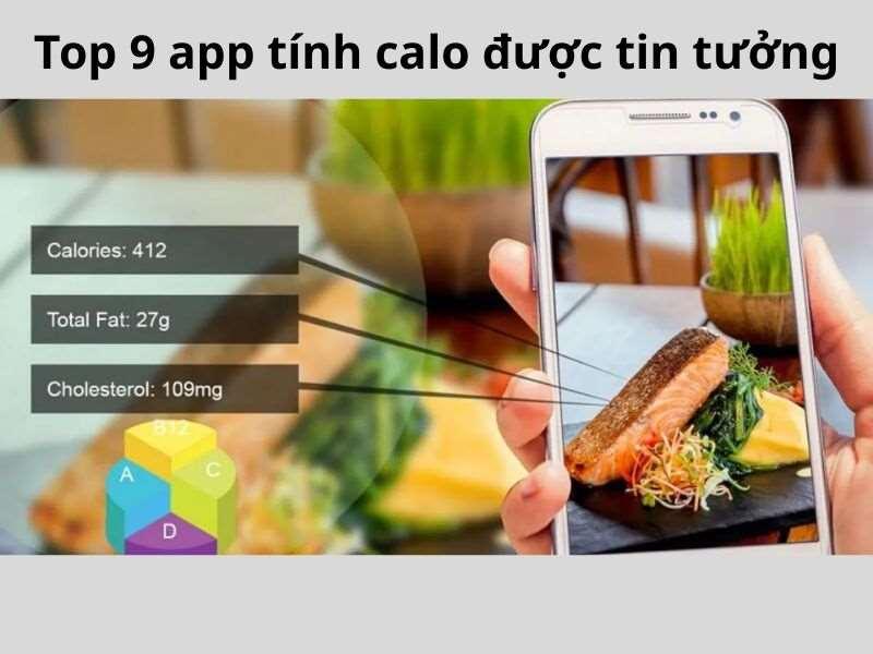 Top 9 app tính calo miễn phí có lượt tải cao năm 2026
