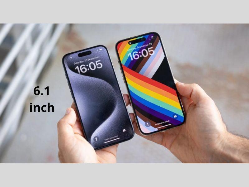 Màn hình iPhone 15 Pro bao nhiêu inch? So sánh với 14 Pro