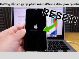 Chạy lại phần mềm iPhone là gì? Ảnh hưởng dữ liệu không?