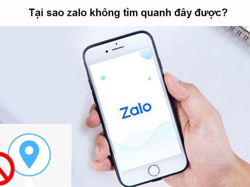 Khắc phục Zalo không tìm quanh đây được trên iPhone