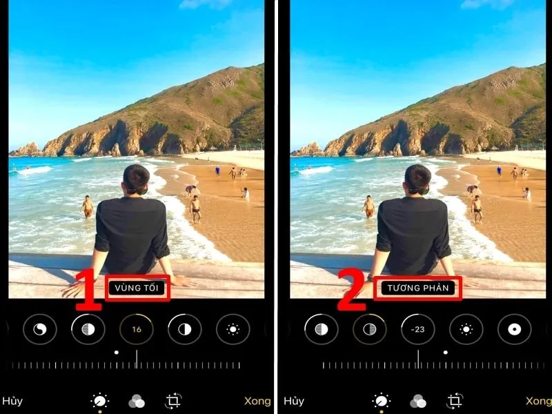 Điều chỉnh màu ảnh trên iPhone để có bức ảnh thu hút