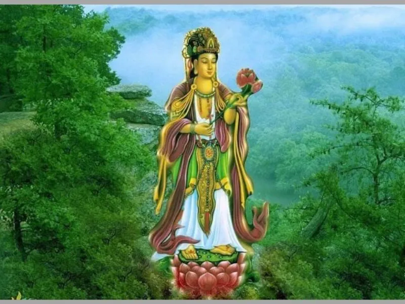 Ảnh phật đẹp làm hình nền - Hình ảnh Bồ Tát Đại Thế Chí