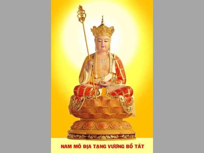 Hình ảnh của Bồ Tát Địa Tạng