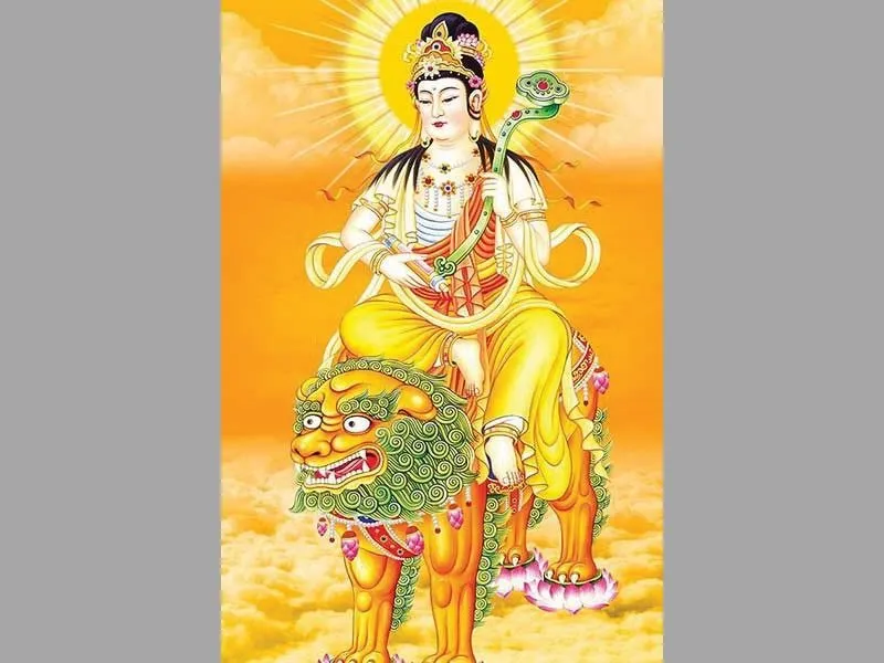 Văn Thù Sư Lợi Bồ Tát, hình ảnh Phật đẹp làm hình nền điện thoại