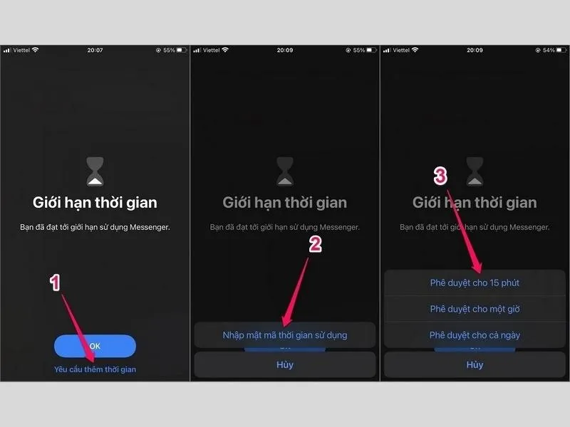 Cách cài đặt mật khẩu ứng dụng trên iPhone qua chọn mốc