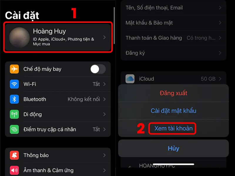Hướng dẫn thay đổi Quốc Gia