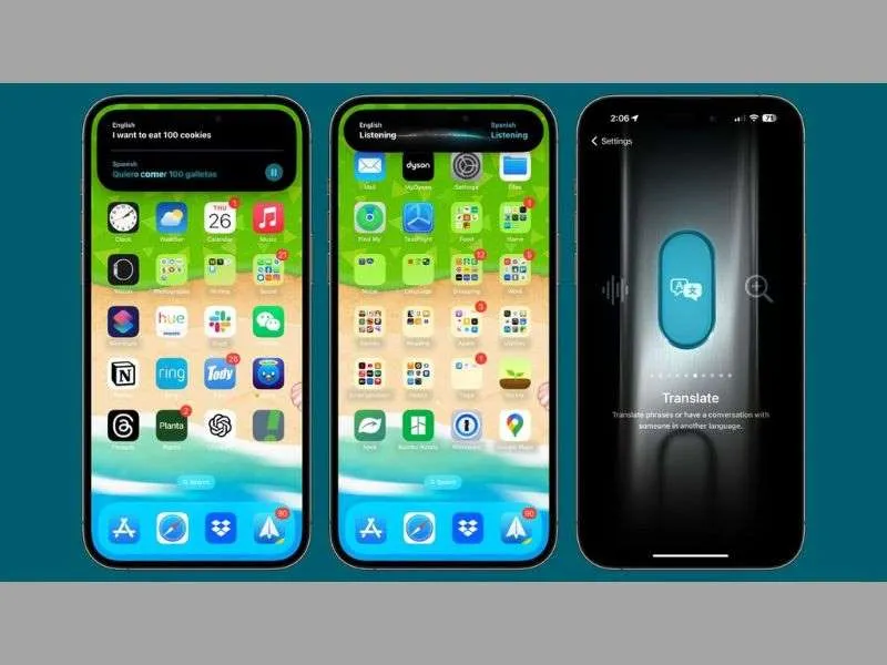 Hỗ trợ dịch ngôn ngữ chỉ với một nút Action Button trên điện thoại iPhone 