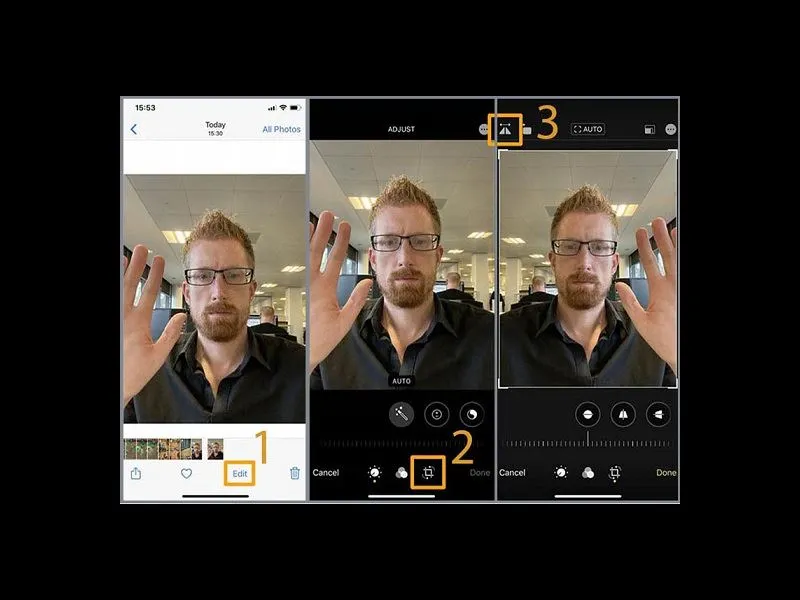 Cách chỉnh camera trước không bị ngược cực kỳ hữu ích