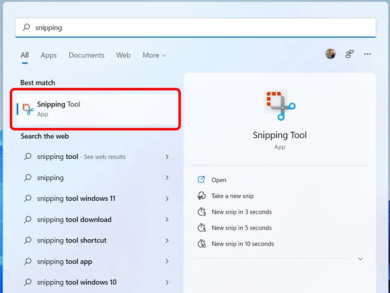 cách chụp ảnh màn hình máy tính dell nhanh chóng, tiện lợi bằng Snipping Tool