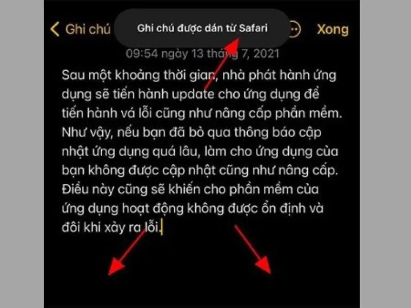 Hoàn thành Cách copy chữ trong ảnh trên iPhone
