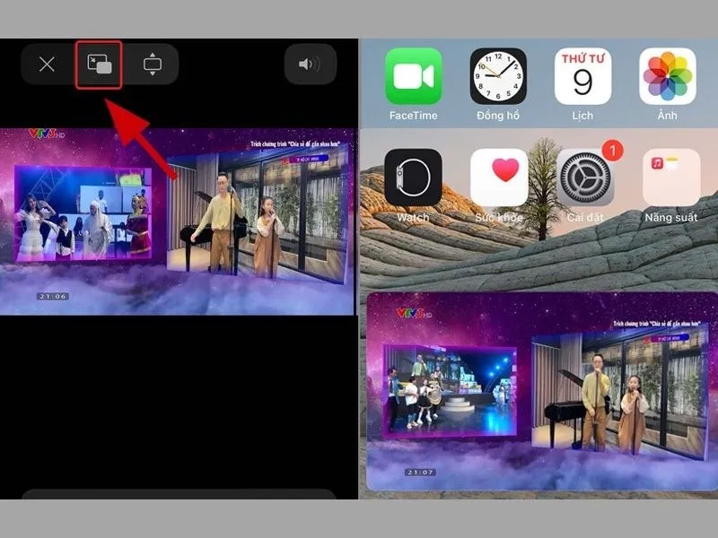 Cách dùng 2 ứng dụng trên iPhone