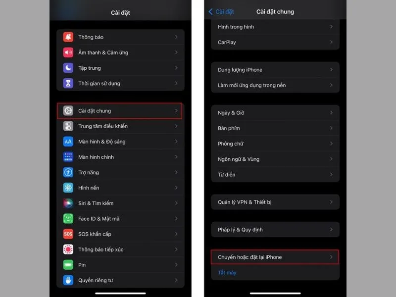 Cách gỡ bỏ phần mềm gián điệp trên iPhone - khôi phục cài đặt gốc trên điện thoại iPhone