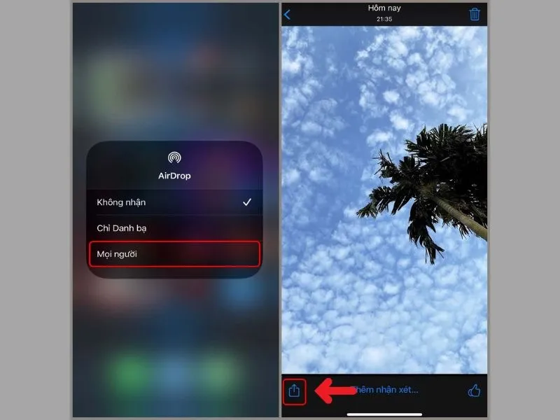 Cách gửi ảnh qua airdrop - Nhiều tín đồ nhà Táo khuyết sử dụng