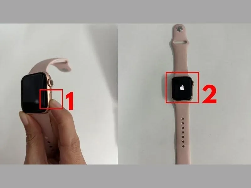Khởi động lại Apple Watch của bạn sau khi tắt