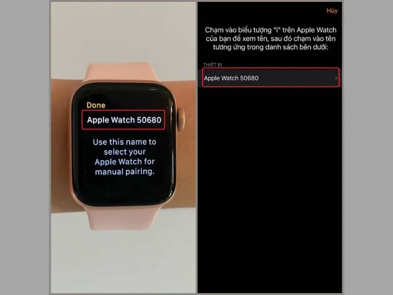 Cách kết nối Apple Watch thủ công, đơn giản