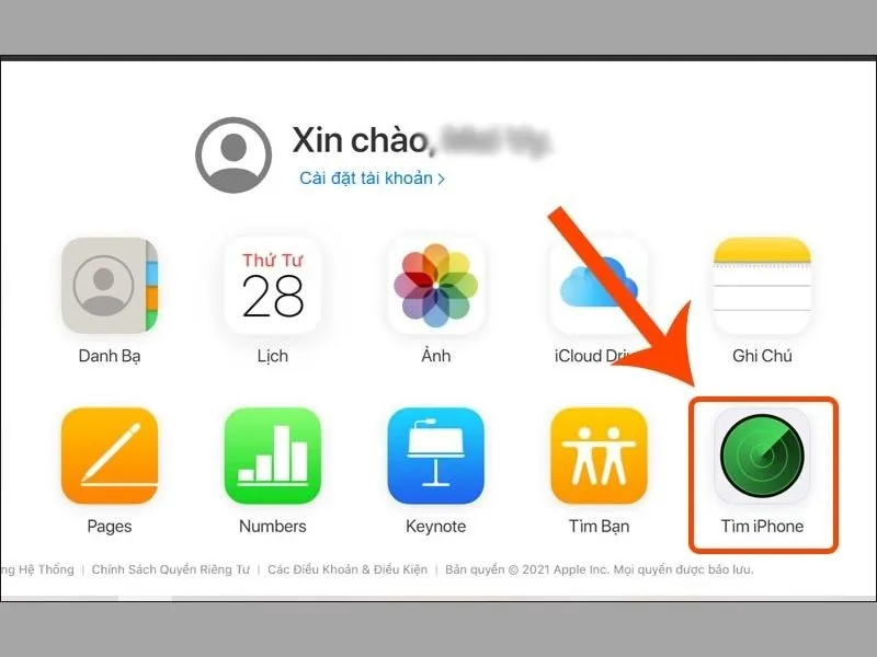 Tìm iPhone là yêu cầu được lựa chọn khi muốn tìm cách khóa iPhone từ xa