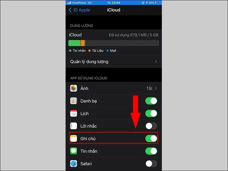 Hoàn tất quá trình cách khôi phục ghi chú trên iPhone