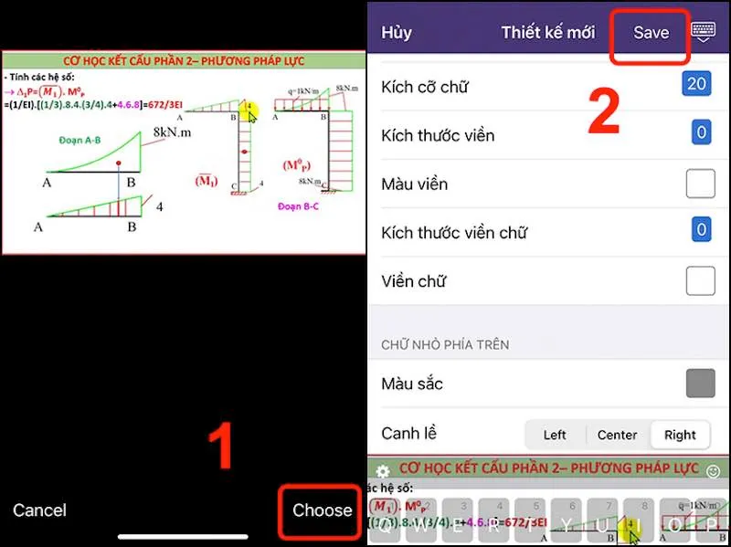 Chỉnh bức ảnh sao cho phù hợp