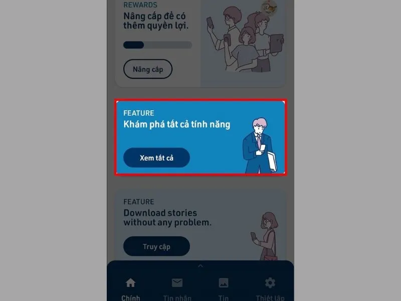 Mở ứng dụng cách lọc bạn bè trên facebook