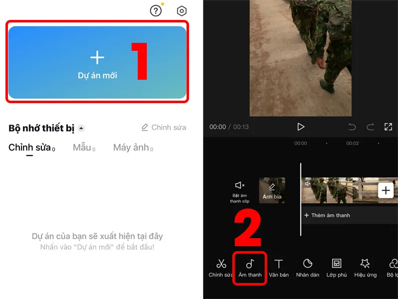 Hướng dẫn Cách lồng nhạc vào video trên iphone