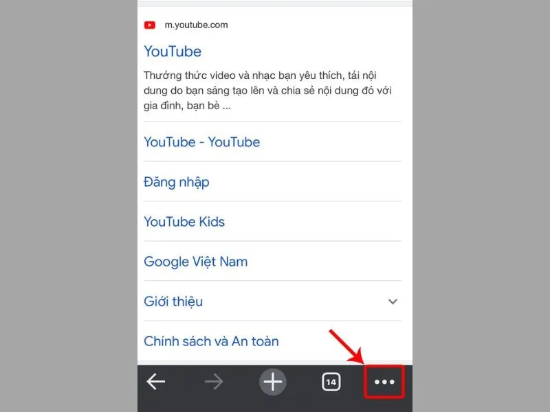 Cách lưu trang web đã đọc trên iPhone trên Google Chrome
