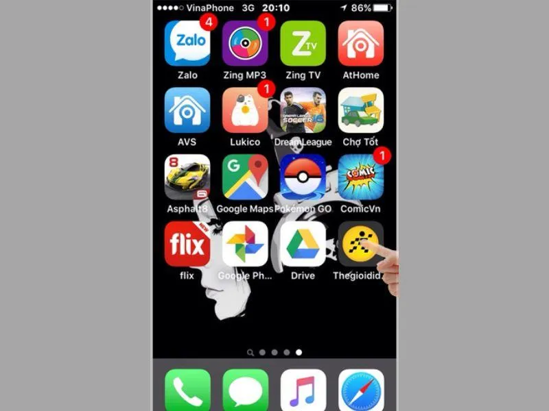 Cách lưu trang web đã đọc trên iPhone là sẽ vào trực tiếp trang web