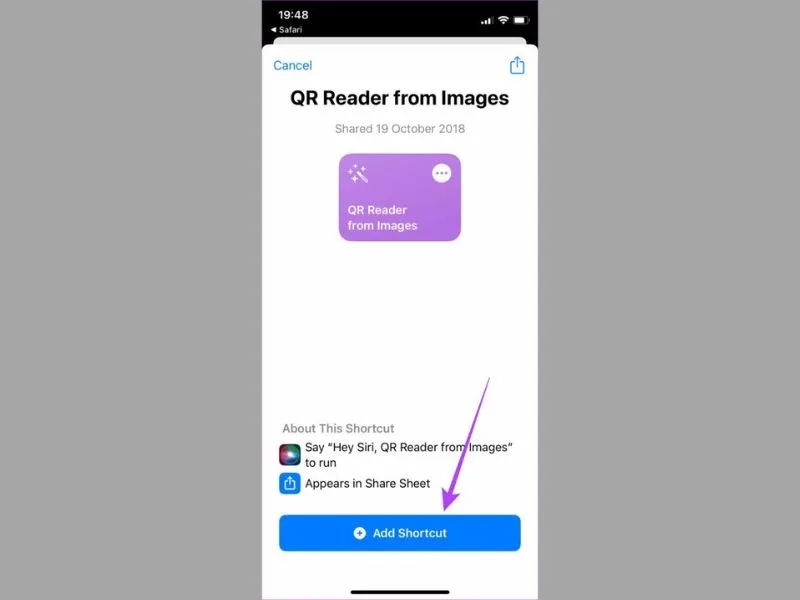 Thêm chức năng quét mã qr bằng ảnh có sẵn trên iphone